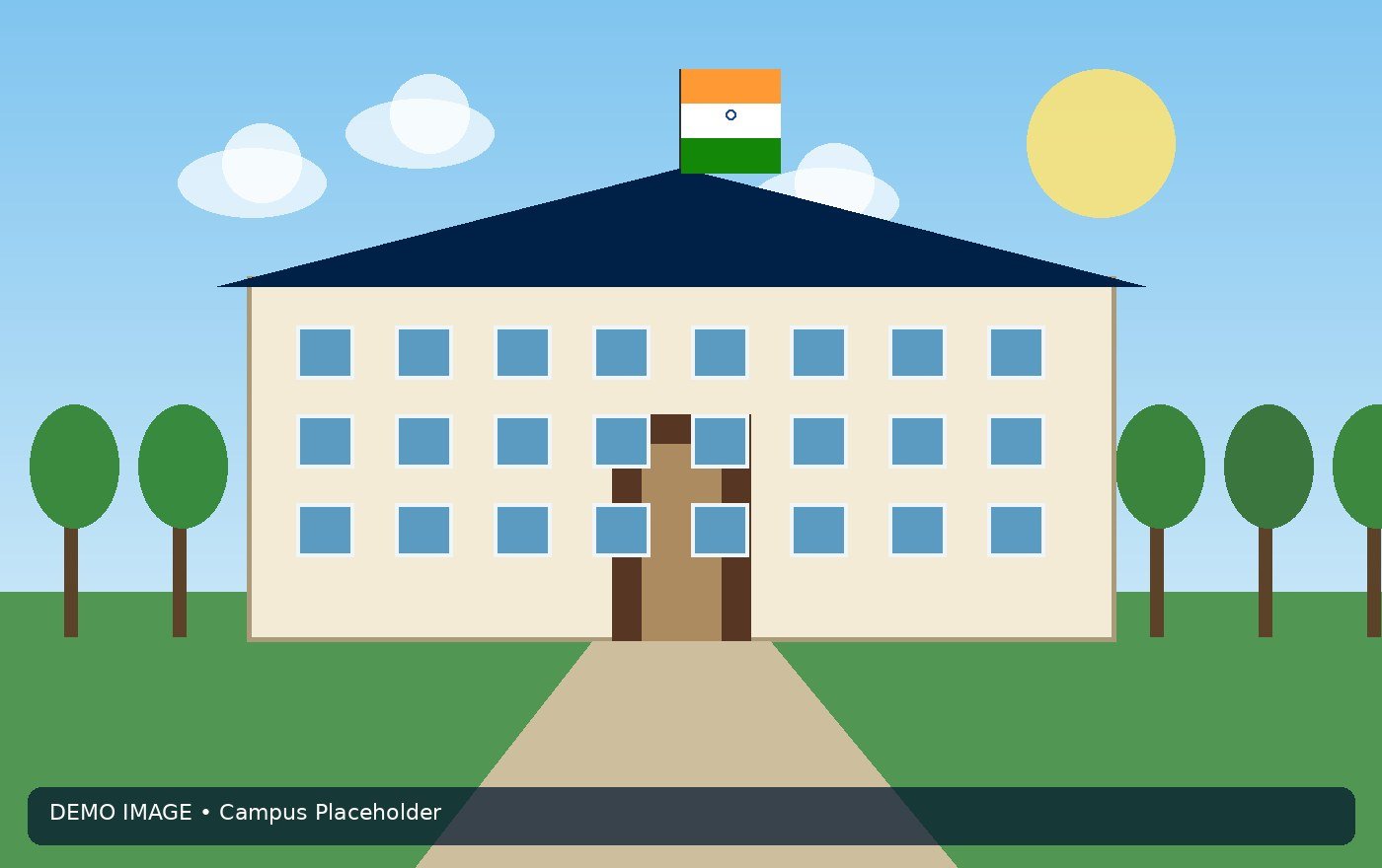 Demo campus preview for Bhavans Vadodara